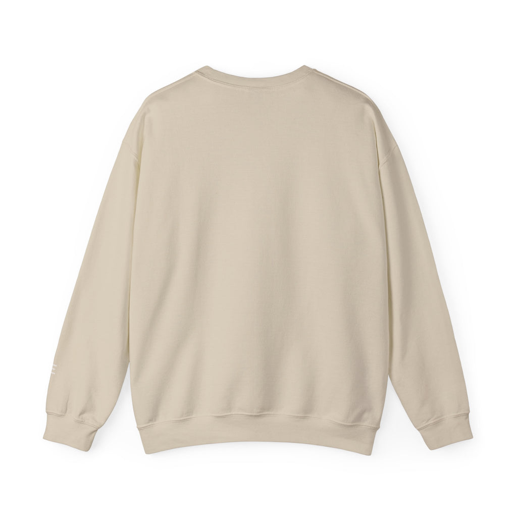 Ebenezer Minimalist Crewneck Sweatshirt — Classic Black Text Pullover