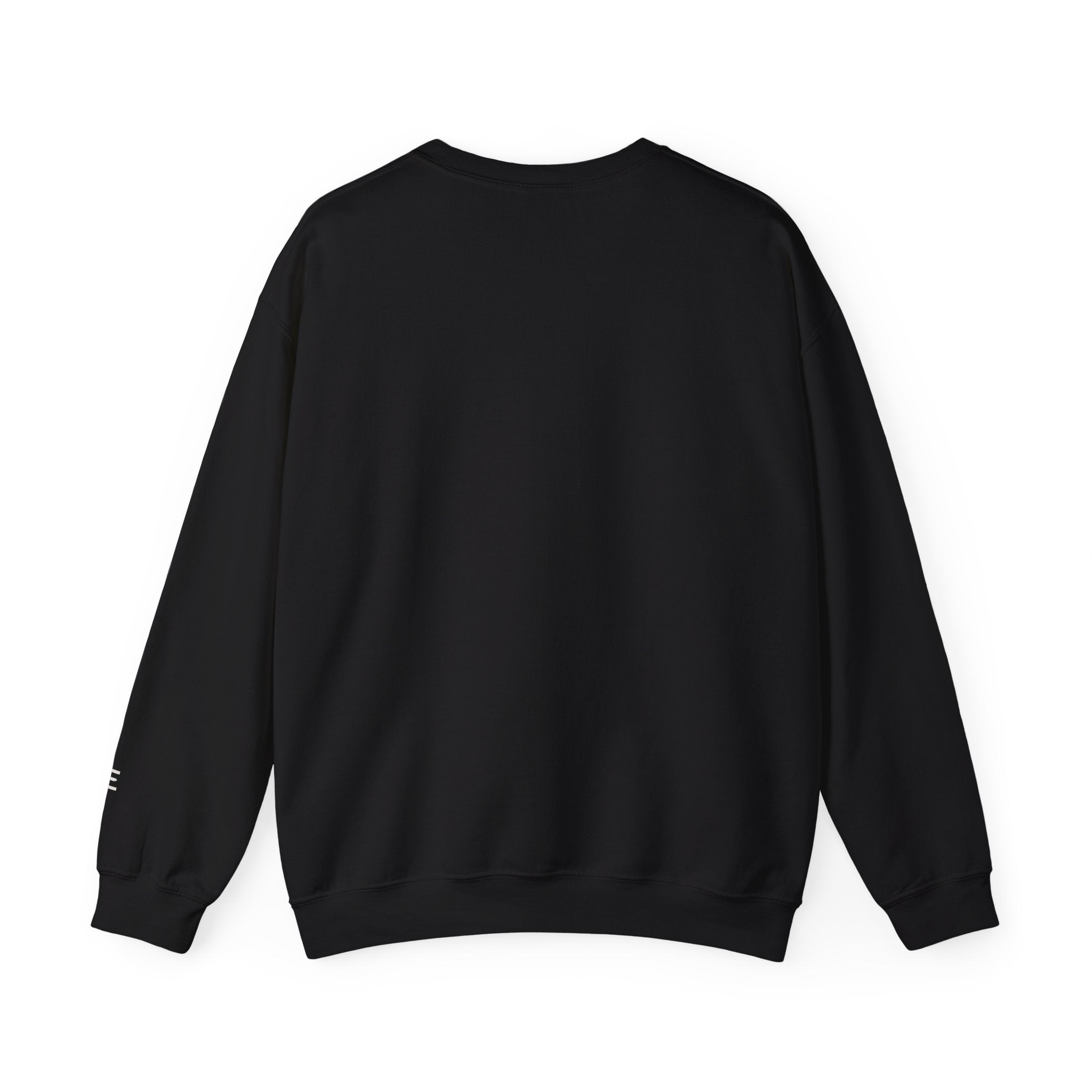 Ebenezer Minimalist Crewneck Sweatshirt — Classic Black Text Pullover