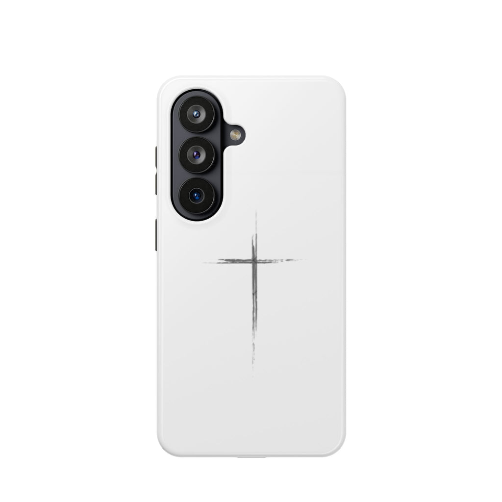 Phone Case — Minimalist Cross Magnetic Impact-Resistant Case